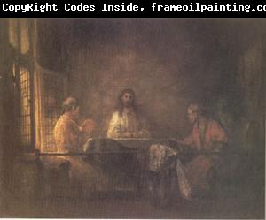 Rembrandt Peale The Pilgrims at Emmaus (mk05)